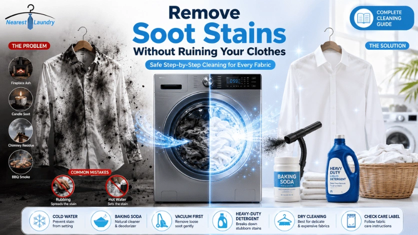 Guide on How to Remove Soot Stains From Clothes